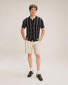 Short Gris Pinzas,BEIGE