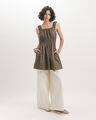 Vestido Corto Verde,OLIVO