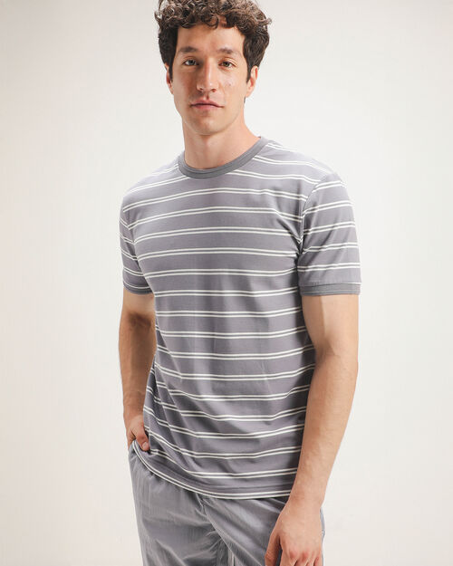 Playera Slim Rayas