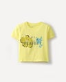 Playera Amarilla Gr&aacute;fico,AMARILLO CLARO