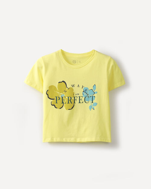 Playera Amarilla Gr&aacute;fico