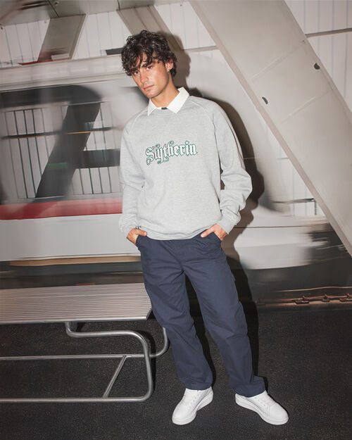 Pantalón Fit Straight Azul
