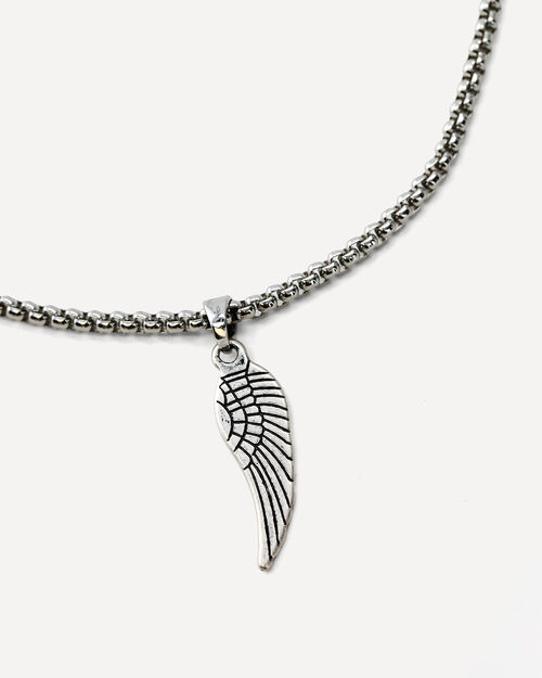 Collar Y Pulsera Plateado