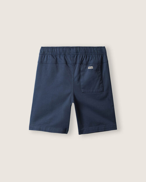 Short Pull On Azul Marino