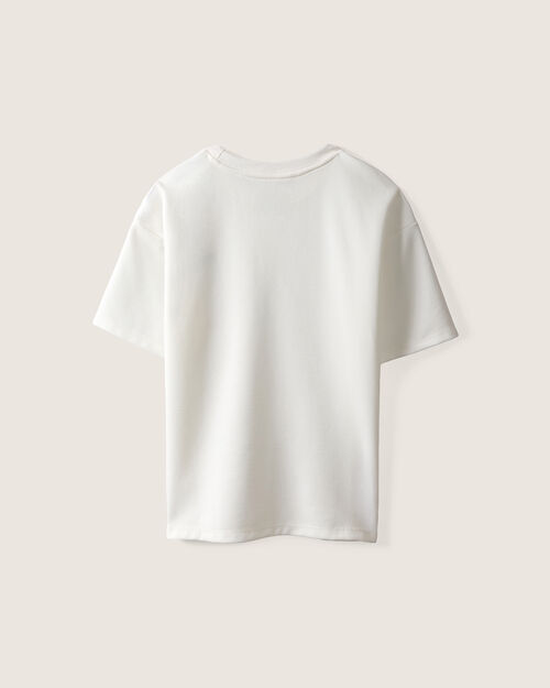 Playera Blanca Manga Corta