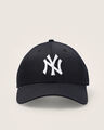 Gorra Mlb Yankees Visera Curva,NEGRO P4
