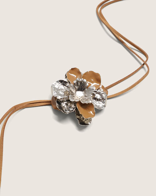 Set Collar Aretes Flor