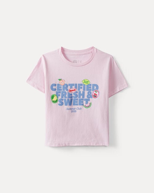Playera Rosa Oversize