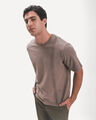 Playera Textura Caf&eacute;,CAFE CLARO