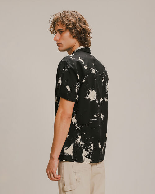 Camisa Fit Regular Estampada