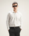Camisa Negra Fit Regular,BLANCO