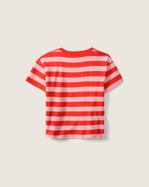 Playera Rayas Manga Corta