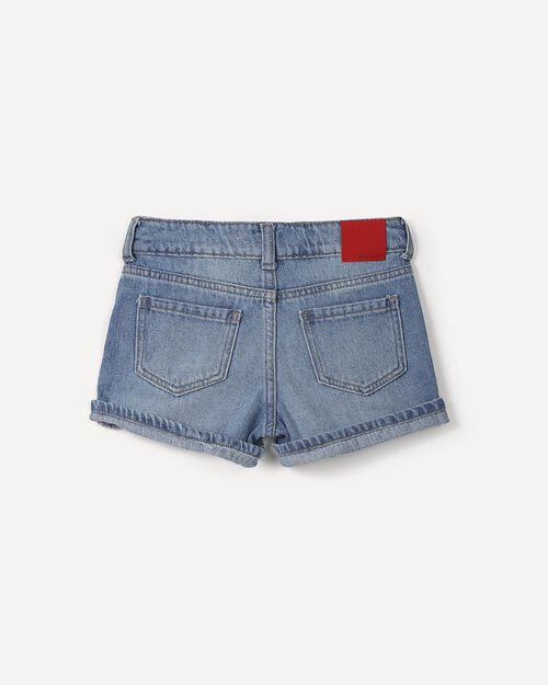 Short Bordado Cerezas