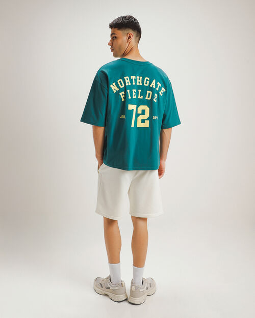 Playera Cropped Verde