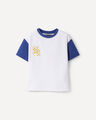 Playera Blanca Boxy,BLANCO