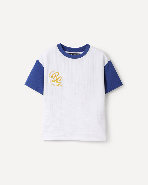 Playera Blanca Boxy