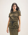 Playera Manga Corta,VERDE OBSCURO