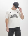 Playera Regular Blanca,BLANCO HUESO