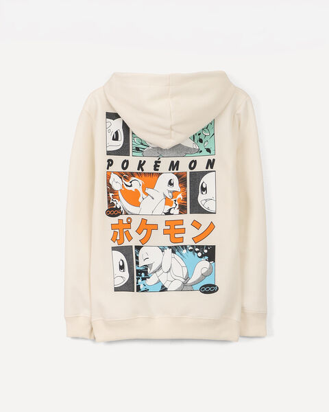 Sudadera Pok&eacute;mon Blanca