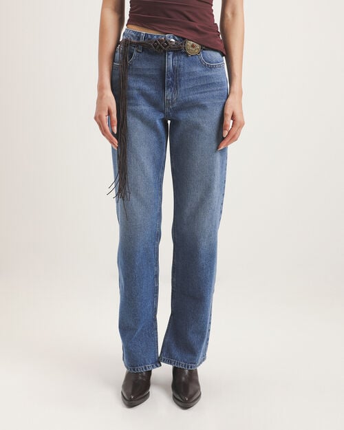 Jeans Azul Fit Straight