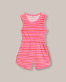 Jumpsuit Short Flores,ROSA