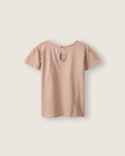 Playera Rosa Estampado Conejo