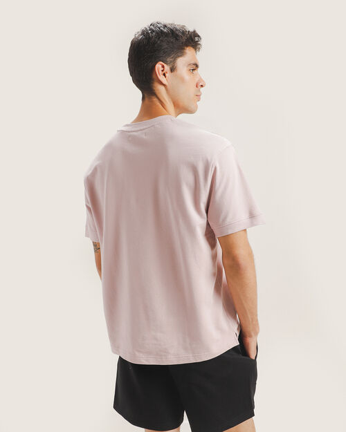 Playera Rosa Manga Corta