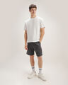 Short Gris Fit Relaxed,GRIS CARBON