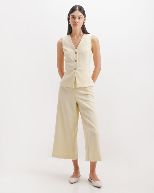 Chaleco Amarillo Largo