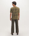 Playera Rodeo Relaxed,VERDE OBSCURO