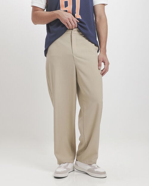 Pantal&oacute;n Baggy Beige