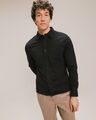 Sobrecamisa Fit Loose Beige,NEGRO