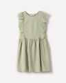 Vestido Verde Volantes,VERDE SUAVE