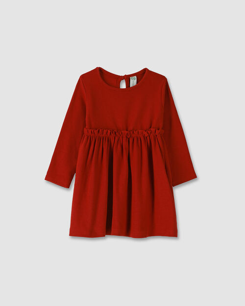 Vestido Corto Manga Larga