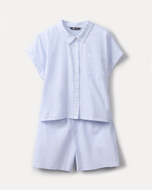 Conjunto Playera Y Short Rayas