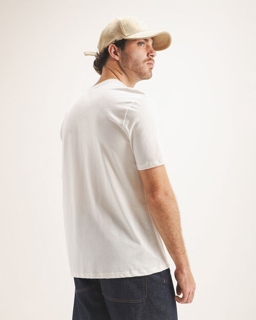 Playera Blanca Manga Corta