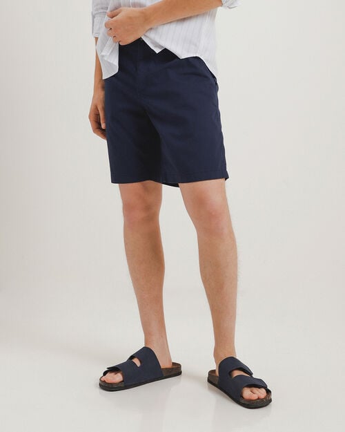 Short El&aacute;stico Azul