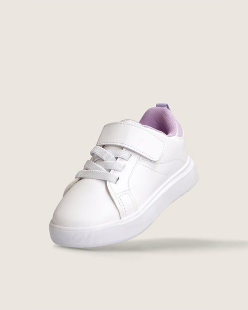Tenis Blanco Contraste