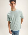 Playera Verde Textura,VERDE EMPOLVADO