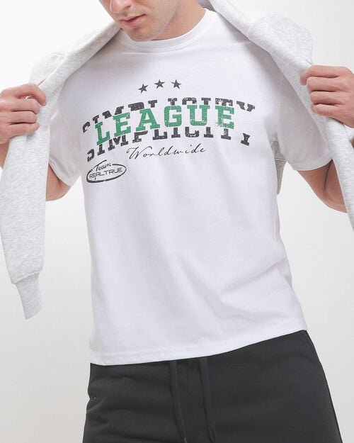 Playera Blanca Texto