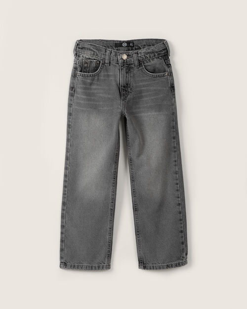 Jeans Gris Fit Straight