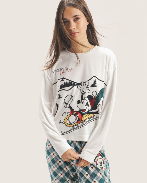 Sudadera Pijama Mickey Mouse