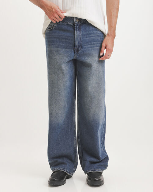 Baggy Jeans &Iacute;ndigo