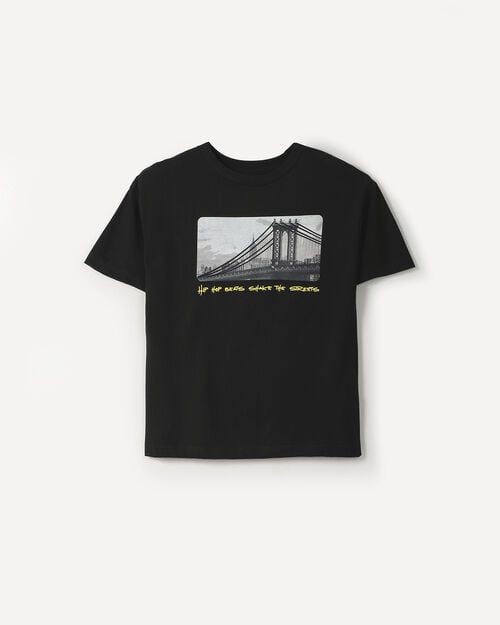Playera Negra Dise&ntilde;o
