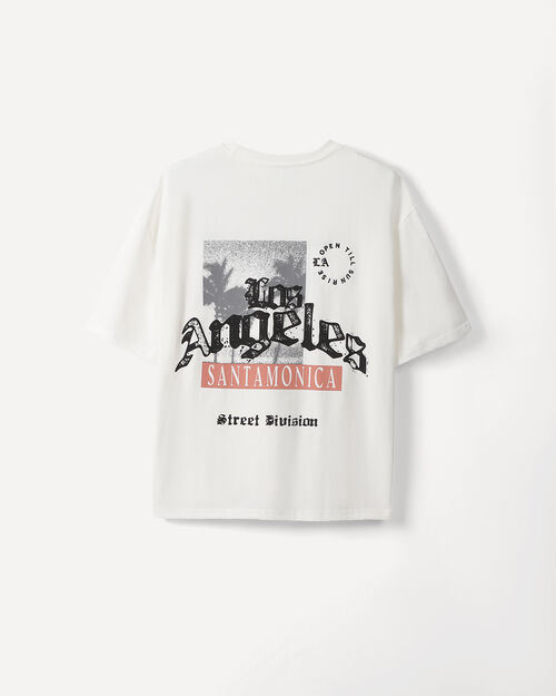Playera Oversize Blanca