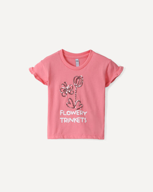 Playera Coral Flor