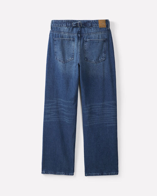Straight Jeans Marino