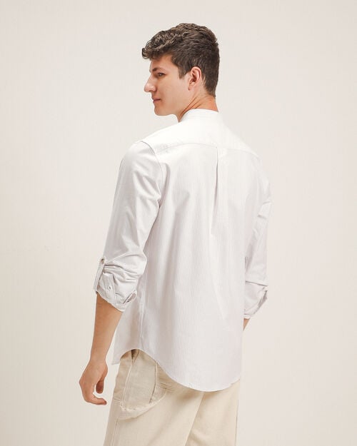 Camisa Beige Fit Regular