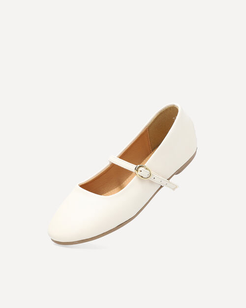 Balerina Blanca Hebilla