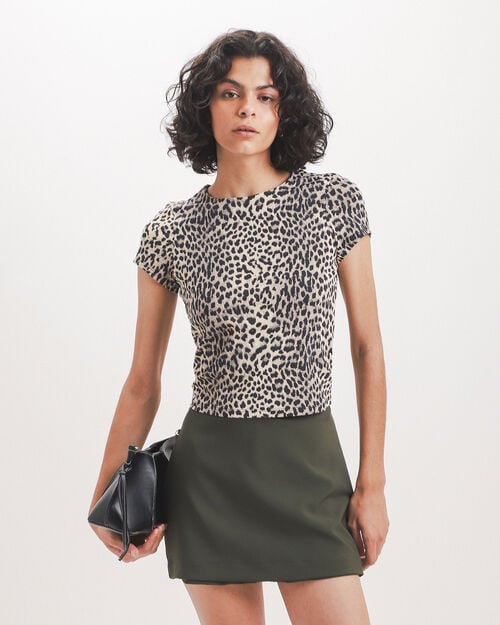 Crop Top Estampado